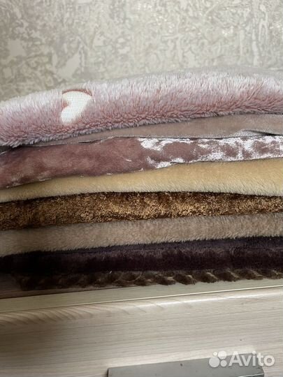 Отрезы ткини велюр,плюш,бархат,шенил,минк