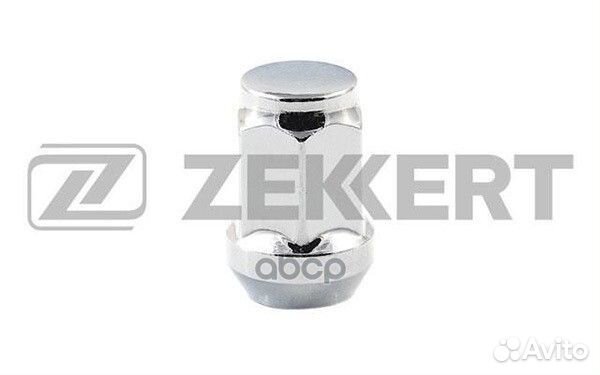 Гайка колесная, конус, M12 x 1,25, L35, ключ 19