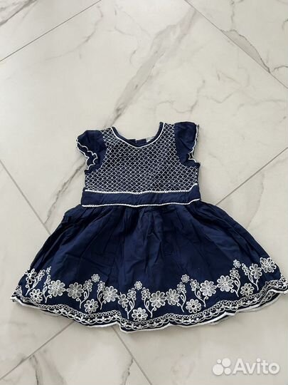 Детские вещи на девочку пакетом 60 62