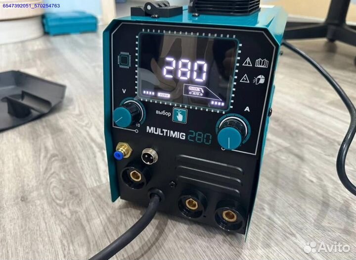 Сварочный аппарат роторм 4в1 mma mig flux lift tig (Арт.83109)