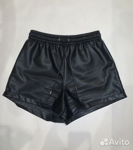 Шорты кожаные