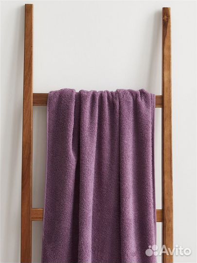 Полотенце банное фиолетовое новое (Zoe Home Decor)