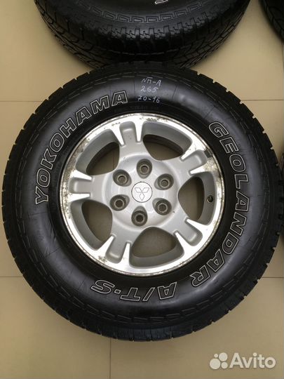 Диски с резиной R16 Mitsubishi Pajero 3