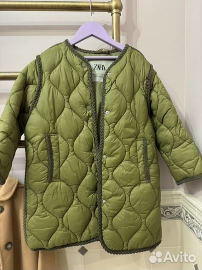 Пальто на девочку 116-122 Zara, next