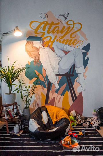 Роспись стен квартиры/офиса