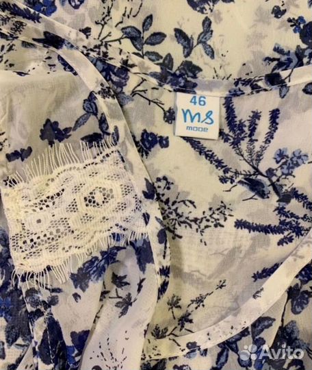 Блузка фирменная большого размера