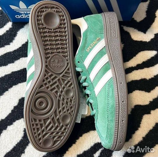 Кроссовки Adidas Spezial green зеленые