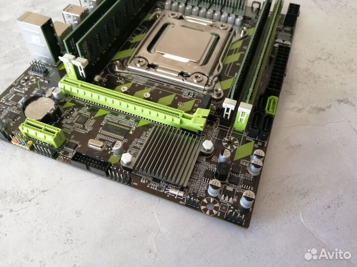 Комплект X79 xeon E5-2650v2 + Atermiter X79 + 8gb