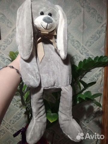 Детский рюкзак зайчик