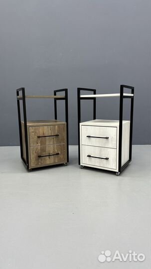 Столик тележка этажерка Лофт