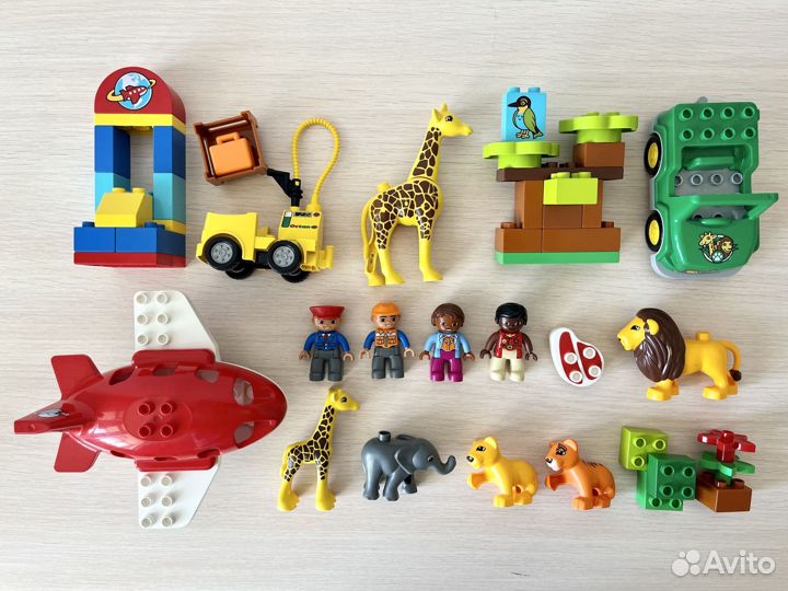Лего Дупло Путешествие в Африку 3 набора