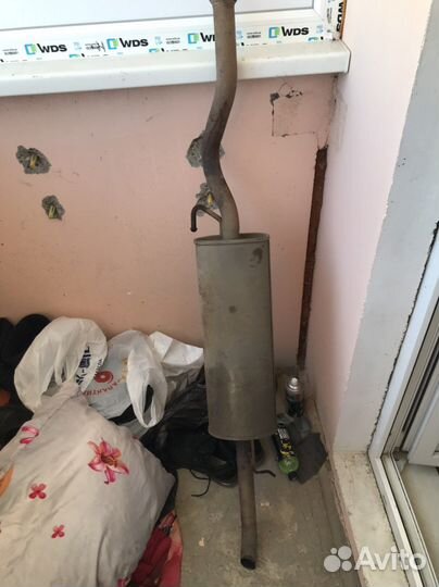 Глушитель на приору седан