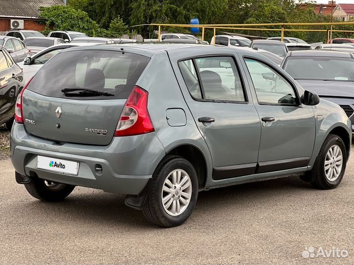 Renault Sandero 1.4 МТ, 2011, 114 000 км
