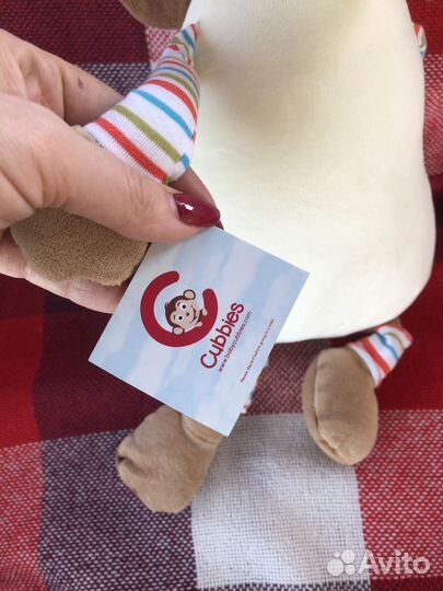 Детская игрушка мягкая собака от фирмы Cubbies