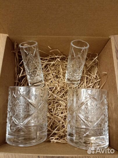 Онегин подарочный набор, шоты, стаканы