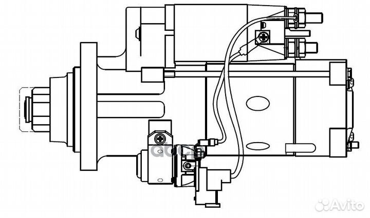 Стартер Volvo FH II (12) /FM (05) с дв
