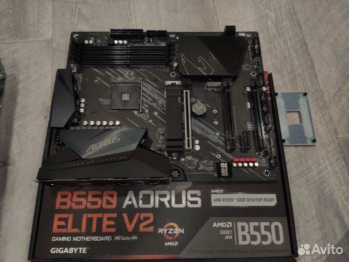 Материнская плата gigabyte B550 aorus elite V2 AM4