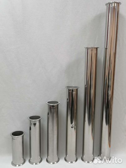 Царга 1.5 дюйма от 20,30,40,50,60,70,80,90, 1 метр