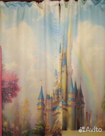 Новые портьеры и тюль разные