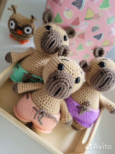 Вязаные игрушки для подарка