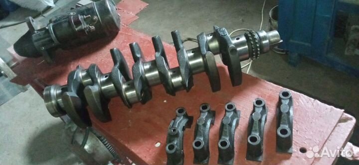 Коленвал на змз 406 и стартер на т40.7/6т