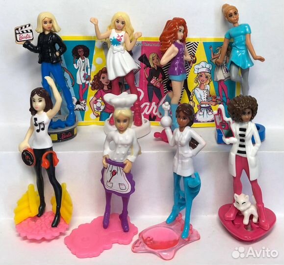 Серии киндер барби, барбоскины, бегемоты, бен 10