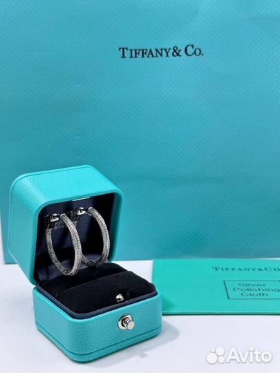 Серьги конго Tiffany & Co