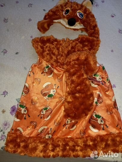 Костюм белочки 110