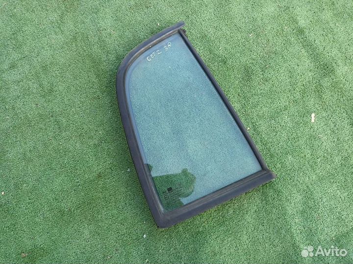 Стекло дверное заднее правое Hyundai Getz 1.3 2003