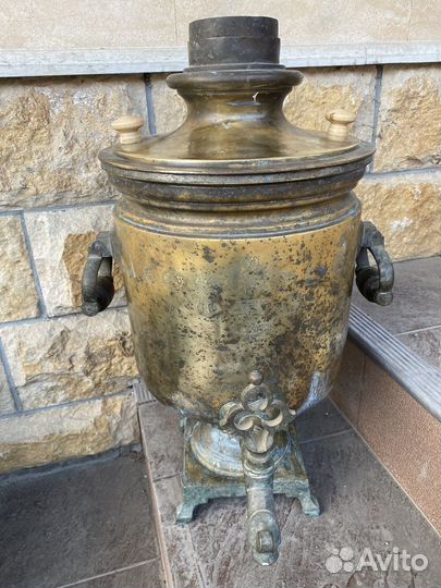 Самовар Василия Боташева 19 век 1898г