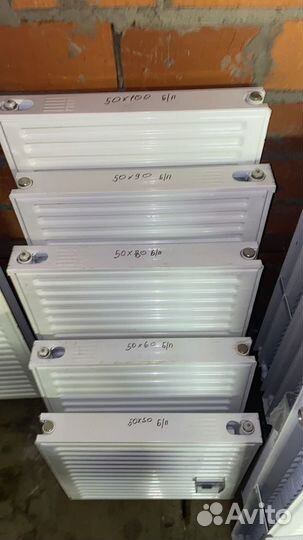 Радиаторы 50(в) х110(ш)