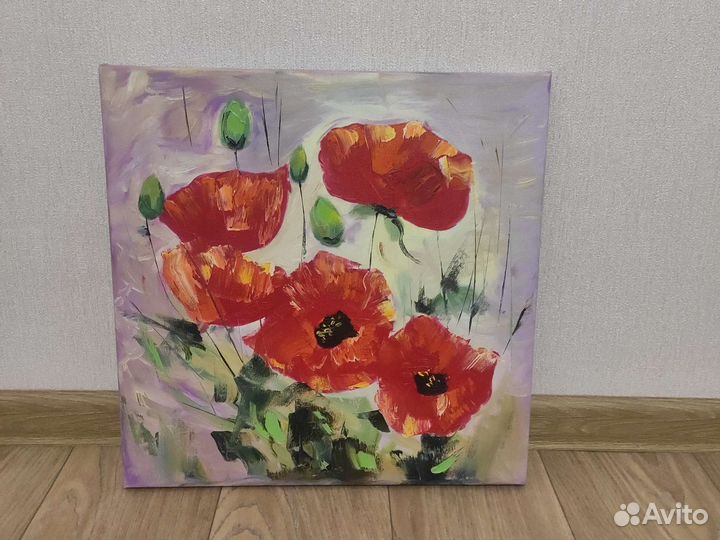 Картина. Маки