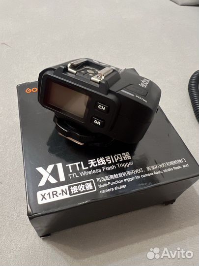 Радиосинхронизатор Godox X1T-N TTL для Nikon