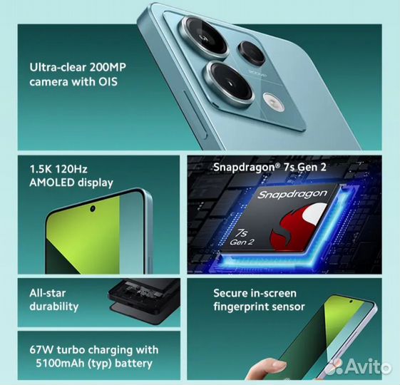 Xiaomi Redmi Note 13 Pro 5G, 12/512 ГБ