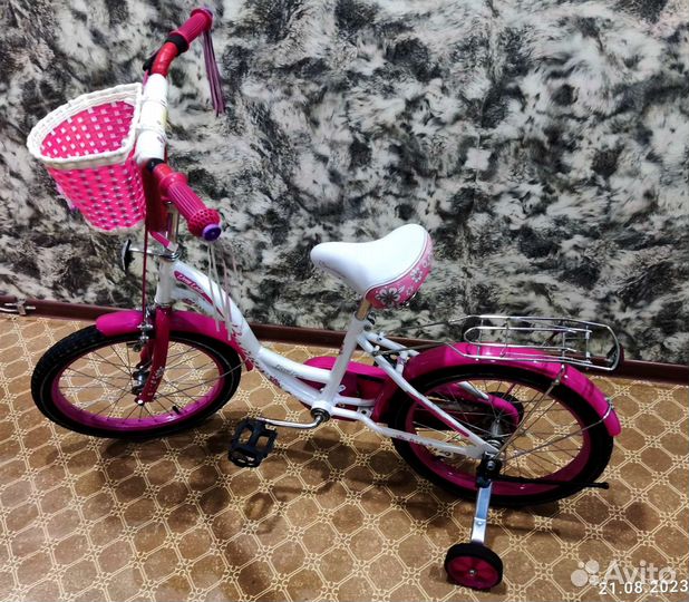 Детский велосипед Зайка