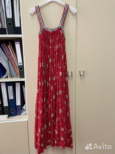 Русский народный сарафан красный сарафан