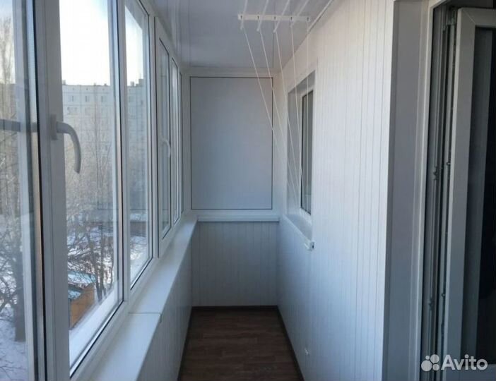 Остекление балкона по договору