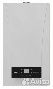 Котел газовый baxi ECO nova 24 F, настенный, 24кВт