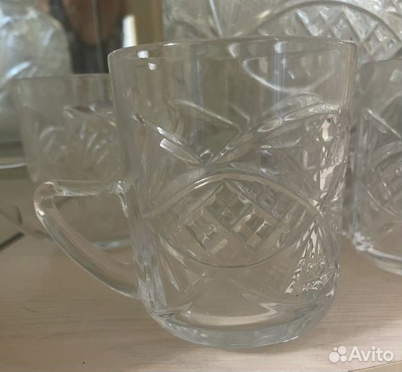 Хрустальный набор крюшонница новое