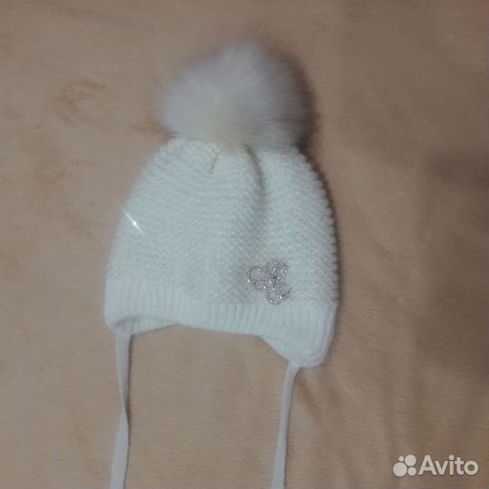 Шапка вязаная детская