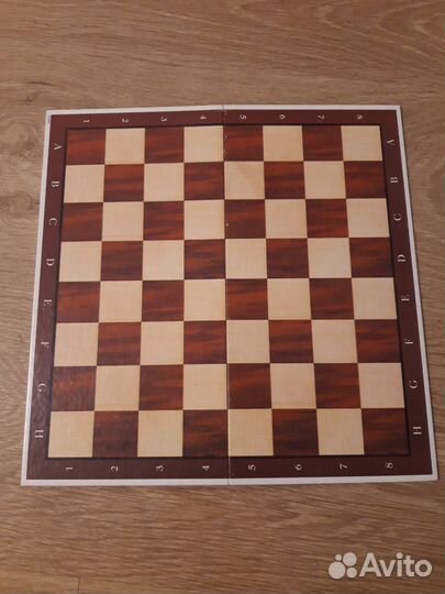 Шахматная доска картон