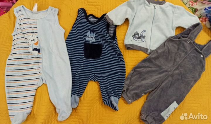 Вещи пакетом на мальчика 62