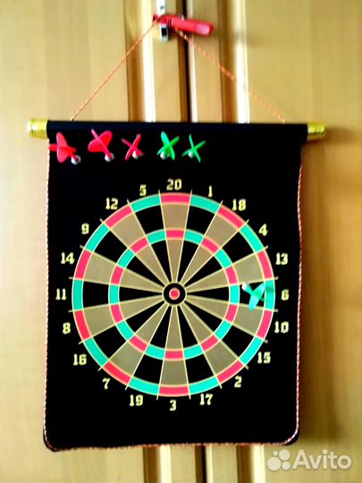Дартс магнитный двусторонний