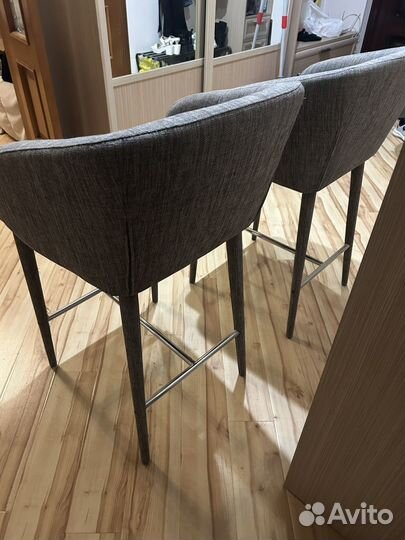 Стулья барные высокие