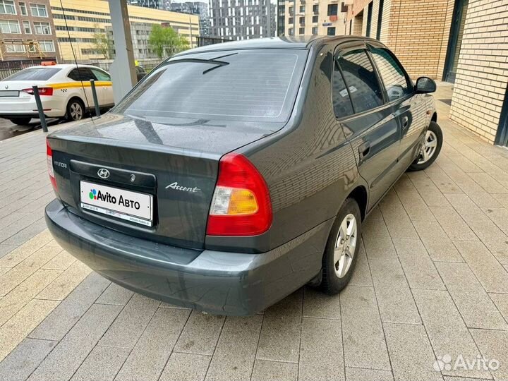 Hyundai Accent 1.5 МТ, 2008, 191 000 км