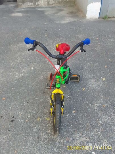 Детский велосипед штерн робот, колеса 14 диаметра