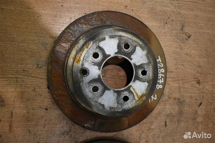 Тормозные диски заднее Nissan Qashqai 1 поколение