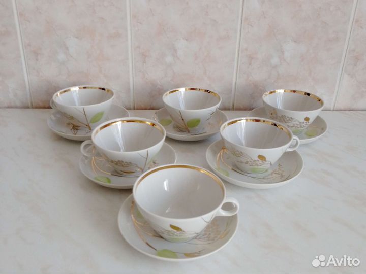 Чашка с блюдцем