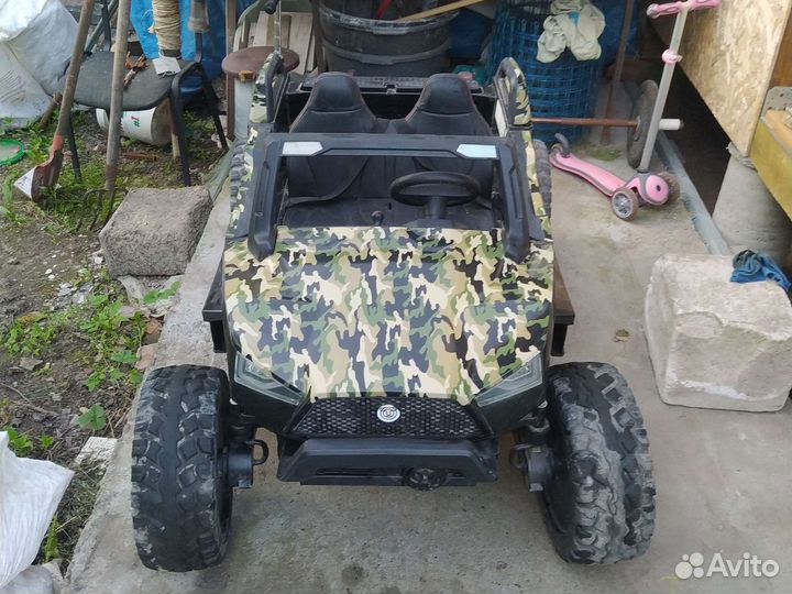 Детский электромобиль RiverToys Buggy 4WD A707аа