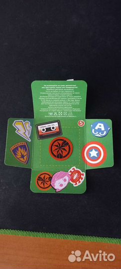 Начивки пятерочка Marvel